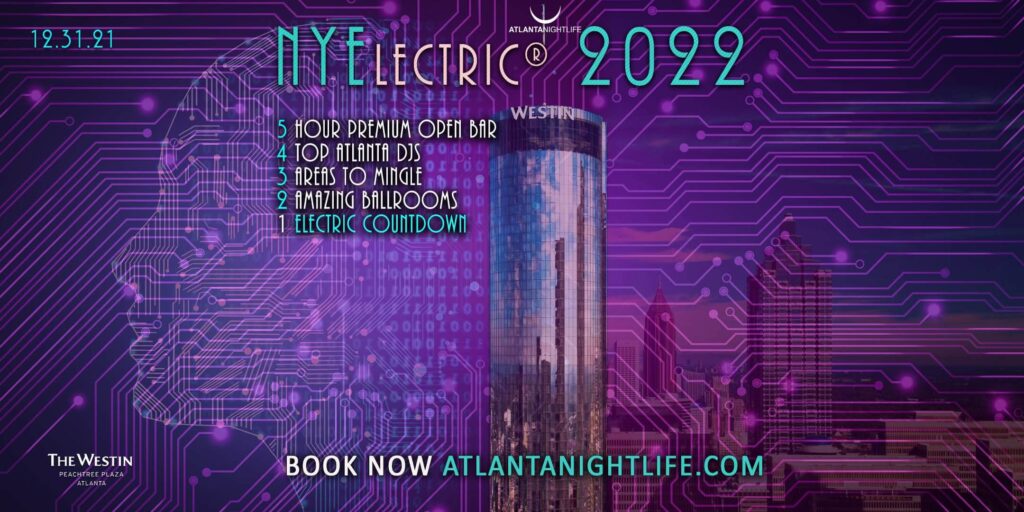 NYElectric Atlanta 2022 New Year's Eve Countdown Party